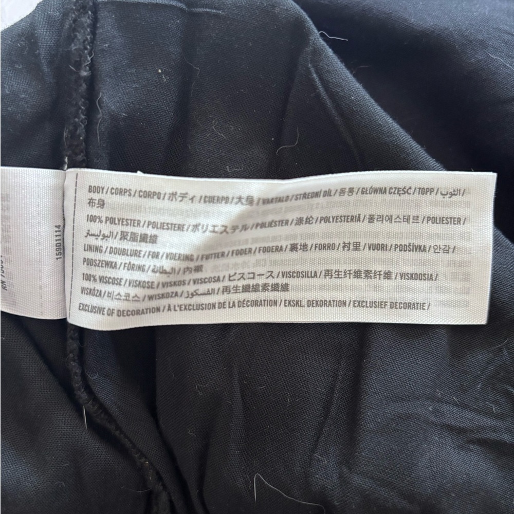 Abercrombie & Fitch Floral Long Sleeve Tie Front Midi Dress - Picture 9 of 10